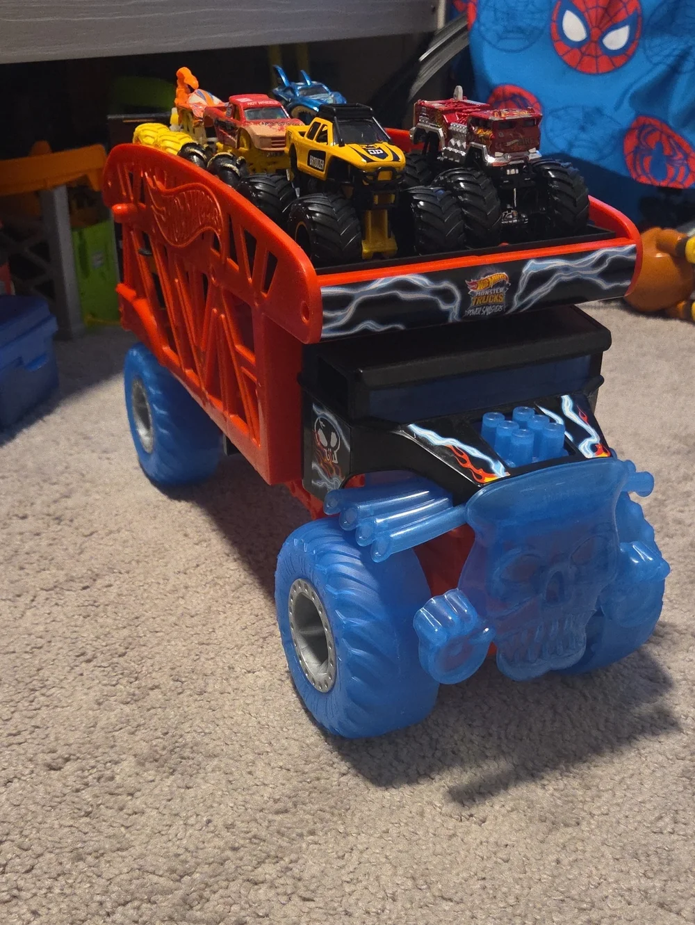 Hot Wheels Monster Truck Power Smashers Big Rig